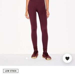 NikeSKIMS Matte 29in Burgundy (Currant) Leggings XXS